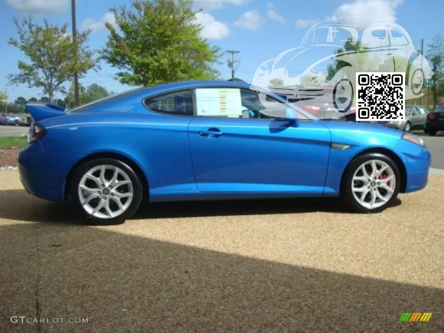 Hyundai | COUPE, TIBURON, TUSCANI (GK, GK F, L2) | BV, RW - VIVID BLUE (2007-2008) 1