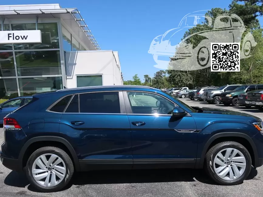 Volkswagen | ATLAS CROSS SPORT, TERAMONT X | P2, P5Y, LP5Y, P2P2 - TOURMALINE BLUE 1