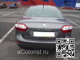 Renault | FLUENCE | KNG - GRIS CASSIOPEE, CASSIOPEE GREY, CASSIOPEE HARMAA, STAHL-GRAU, OYSTER GREY 3