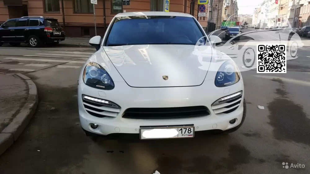 Porsche | CAYENNE 2 (92A, 958) | R6, LR9A - SAND WHITE, SAND CAMPANELLA WEISS (СОЛИД) 1