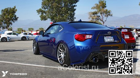 Scion | FR-S (ZN6) | E8H - GALAXY BLUE SILICA, ULTRAMARINE, 1