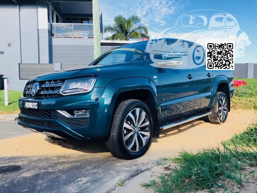 Volkswagen | AMAROK (N817) | 8U, R6Z, LR6Z, 8U8U - PEACOCK GREEN, PFAUENGRUEN, GREAT FALLS GREEN 0