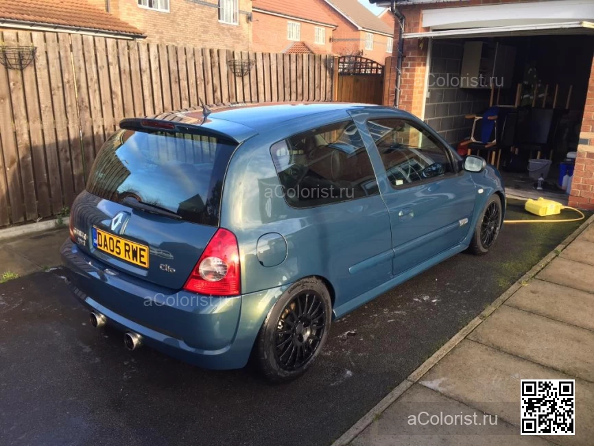 RENAULT | CLIO SYMBOL 2 (X65) | 974, F94 - VERT ORION, PETROL BLUE (RS) 1