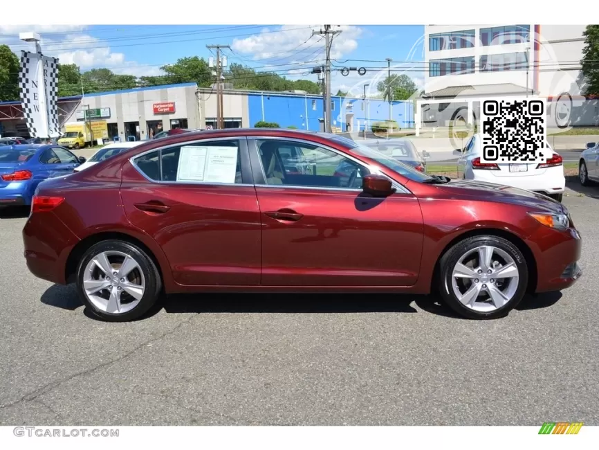 Acura-ILX (DE1/2/3)-R543P, R543PX - CRIMSON GARNET PEARL (2013-2015) 3