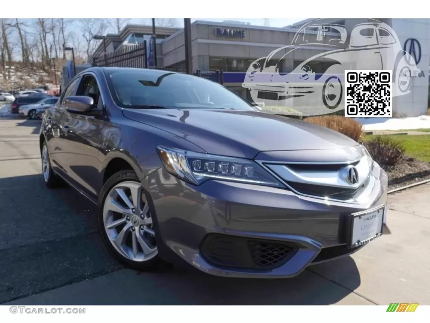 Acura-ILX (DE1/2/3)-NH797M - MODERN STEEL (с 2017) 0