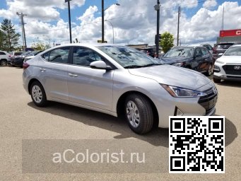 Hyundai | ELANTRA, AVANTE 6 (AD) | T2X - TYPHOON SILVER, STELLAR SILVER (с 2019) 0
