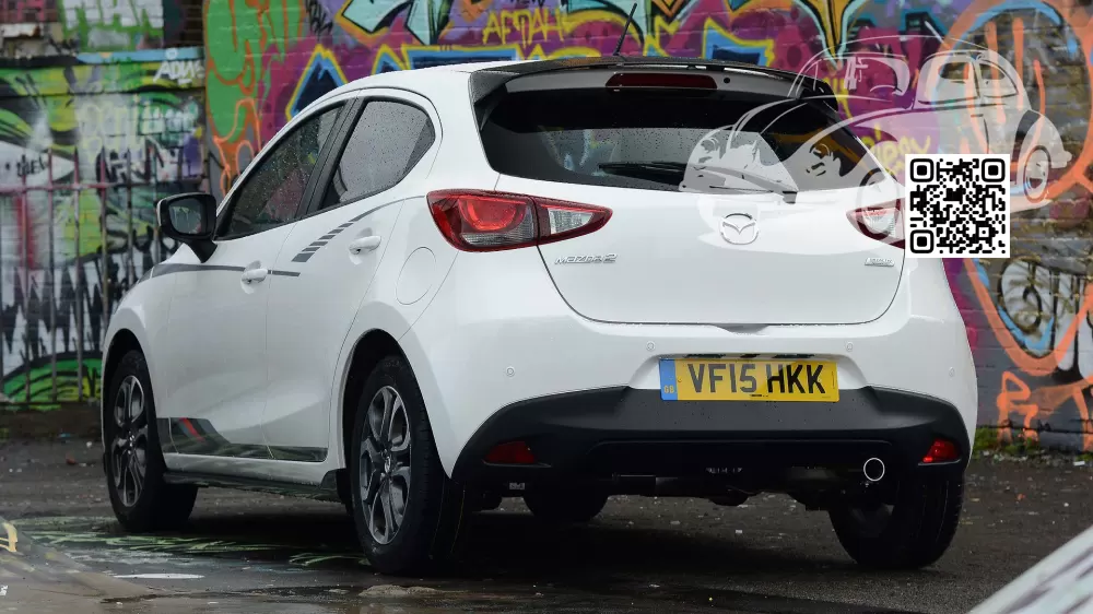 Mazda | 2 (DJ) | A4D - ARCTIC WHITE, RALLY WHITE (СОЛИД) 1