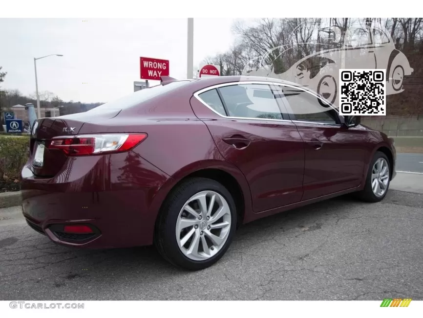 Acura-ILX (DE1/2/3)-R548P, R548PX - BASQUE RED PEARL II (с 2016) 3