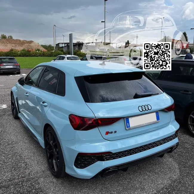 Audi | A3, A3 Sportback IV (8Y) | 328 - GULF BLUE, GULFBLAU (СОЛИД) (PORSCHE) 1