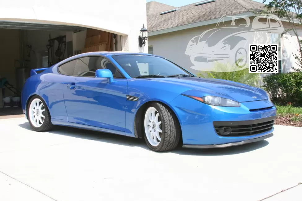 Hyundai | COUPE, TIBURON, TUSCANI (GK, GK F, L2) | BV, RW - VIVID BLUE (2007-2008) 0