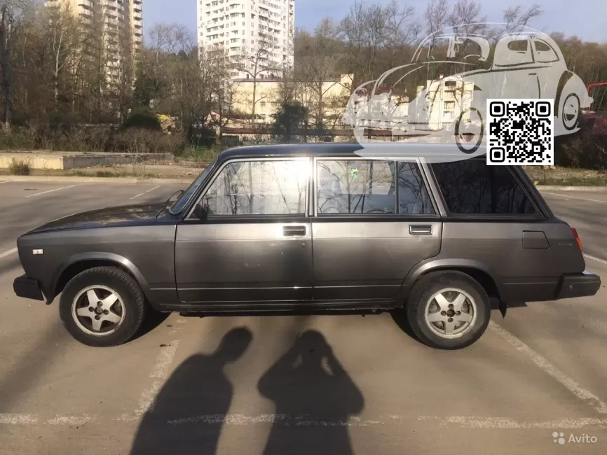 Lada | 2104, 2107 (Ижевск) | 1019, 607, V9 - СЕРОЕ ОЛОВО (Kia) 1