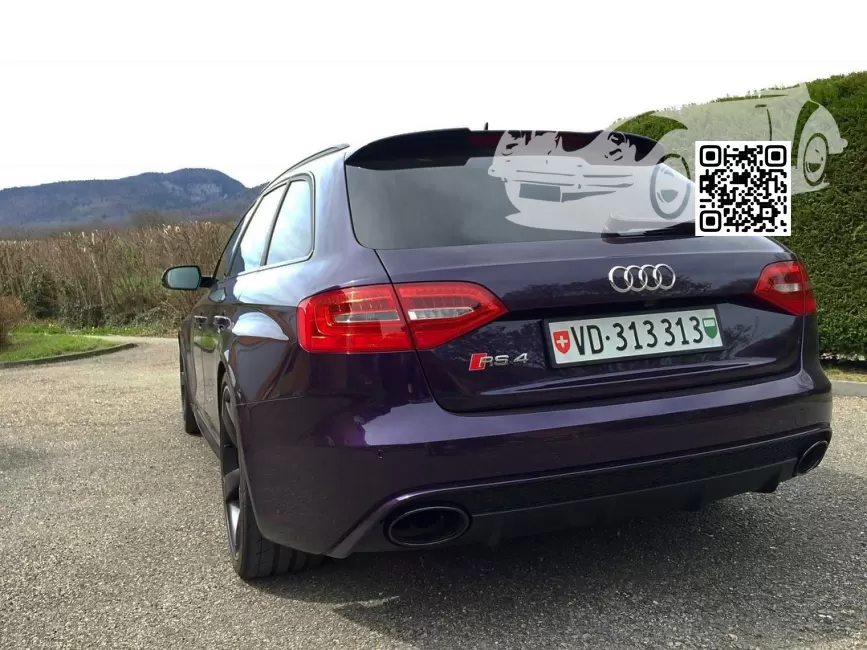 Audi | A4, S4, RS4 (B8, 8K) | Z4Z, LZ4Z, 4H, 4H4H - VENEZIA VIOLETT, VENETIAN VIOLET, VENEZIAVIOLETT 1