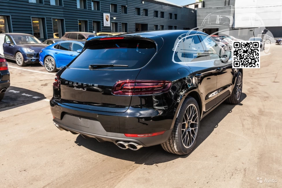 Porsche | MACAN (95B) | A1, 041, L041, A1A1, 9010 - BLACK, TIEFSCHWARZ (СОЛИД) 1