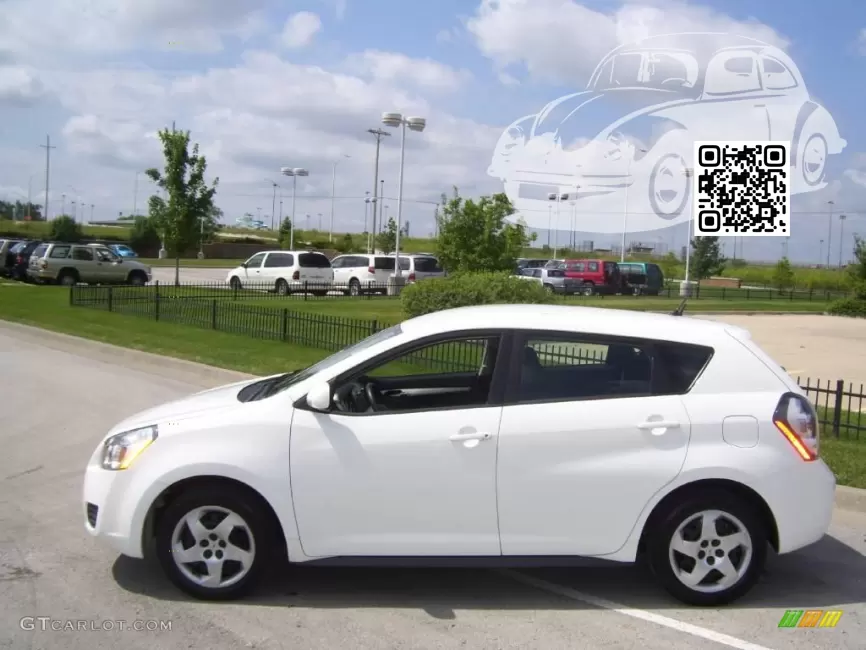 Pontiac | VIBE | 40, 40U - ULTRA WHITE (СОЛИД) (2009) 1