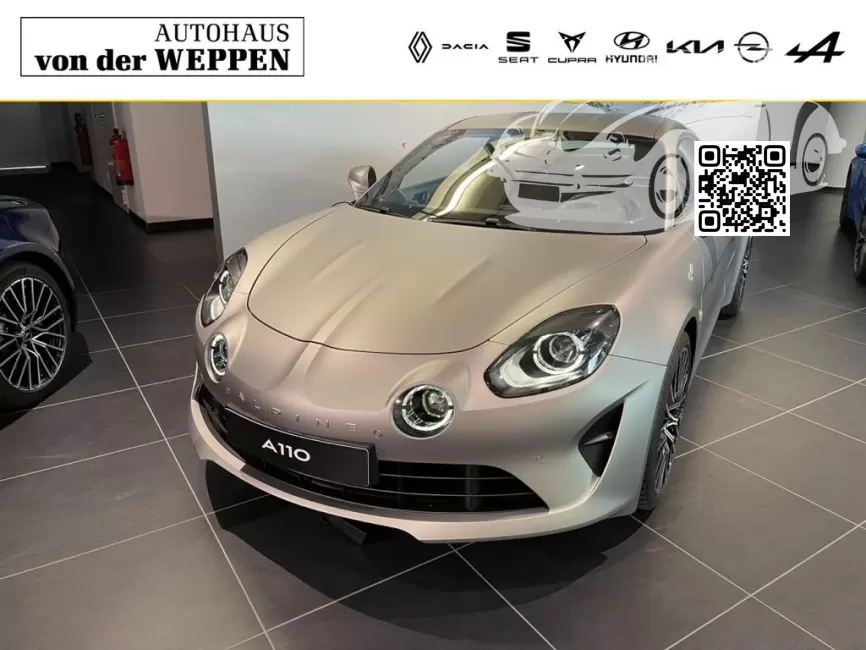 Renault | ALPINE A110S | MERCURY SILVER MATT, ARGENT MERCURE MATT (с 2020) 0