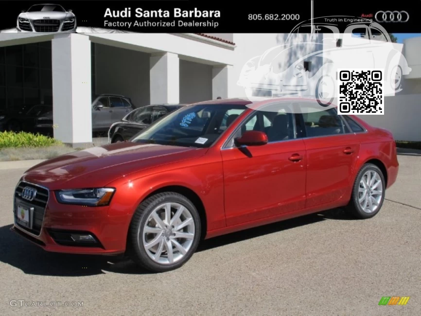 Audi | A4, S4, RS4 (B8, 8K) | Y3M, LY3M, 1G, 1G1G - VOLCANO RED, VULKANROT 0