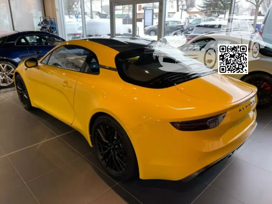 Renault | ALPINE A110S | 969 - JAUNE SAFRAN, JAUNE SAFRAN HERITAGE (СОЛИД) (A110 S Heritage) 0