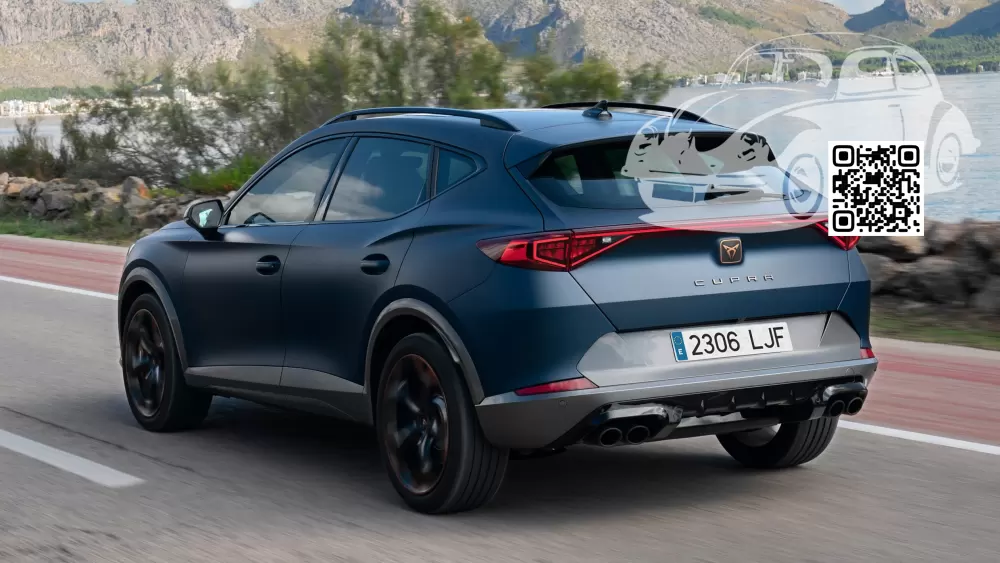 Cupra | FORMENTOR | Q5C, LQ5C, Q4, Q4Q4 - PETROL BLUE MATT, PETROL BLUE OPACO (с 2020) 1