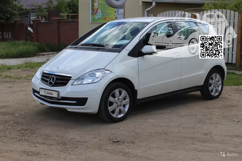 Mercedes | A-Class (W169) | 650, 650U, 9650 - CALCITE WHITE, ARCTIC WHITE, CIRRUS WHITE, CALCITWEISS (СОЛИД) 0
