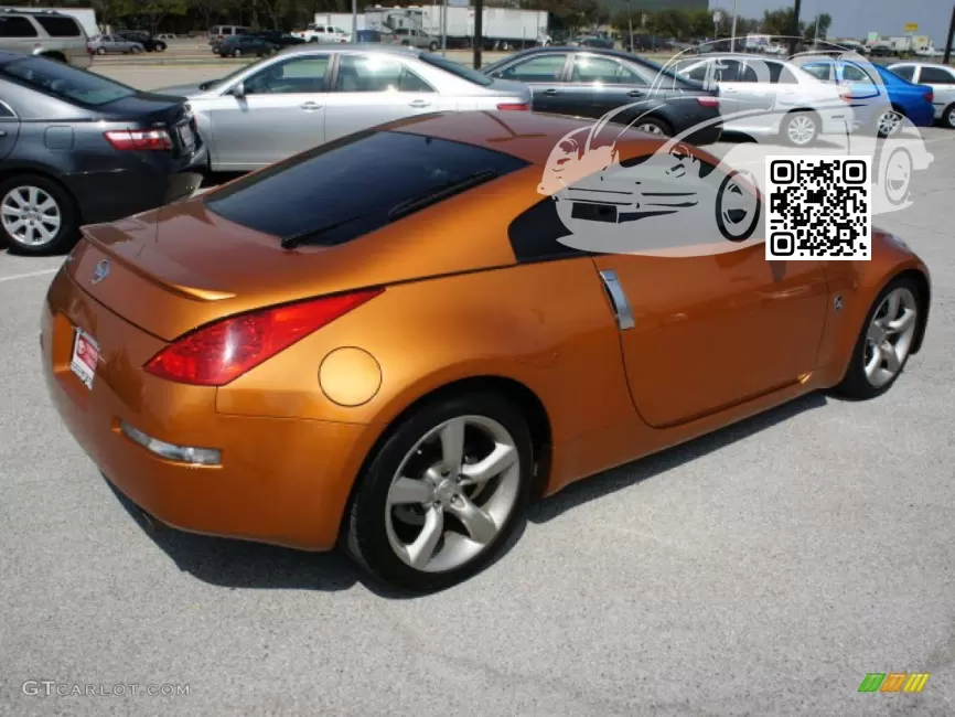 Nissan | 350Z, FAIRLADY Z (Z33, HZ33) | A17 - ORANGE, LEMANS SUNSET 1