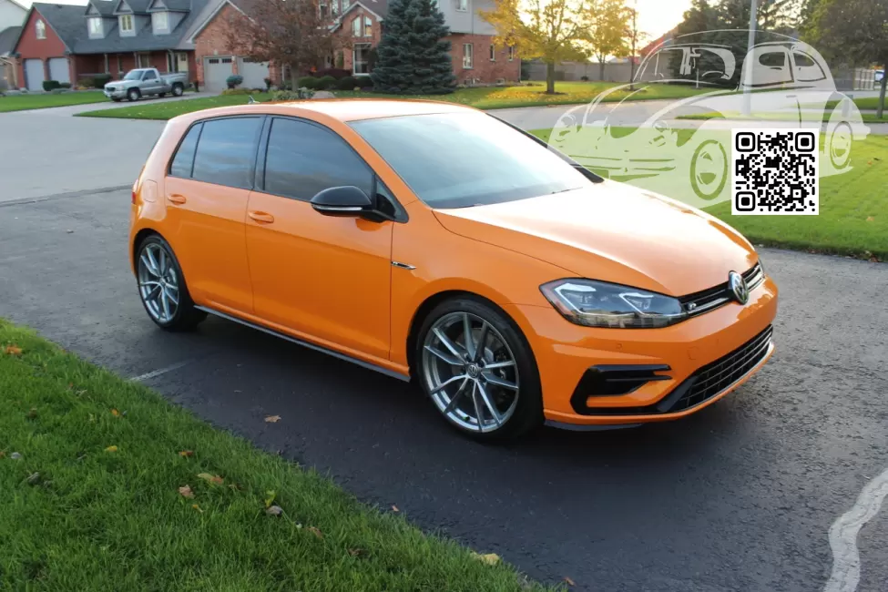 Volkswagen | GOLF 7 | LD2C, 9208 - MAGMA ORANGE (СОЛИД) 0
