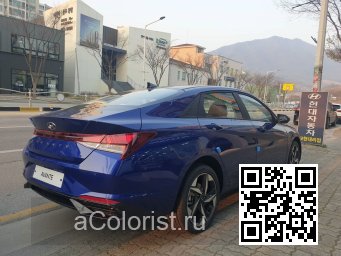 Hyundai | ELANTRA, AVANTE 7 (CN7) | YP5 - INTENSE BLUE 3
