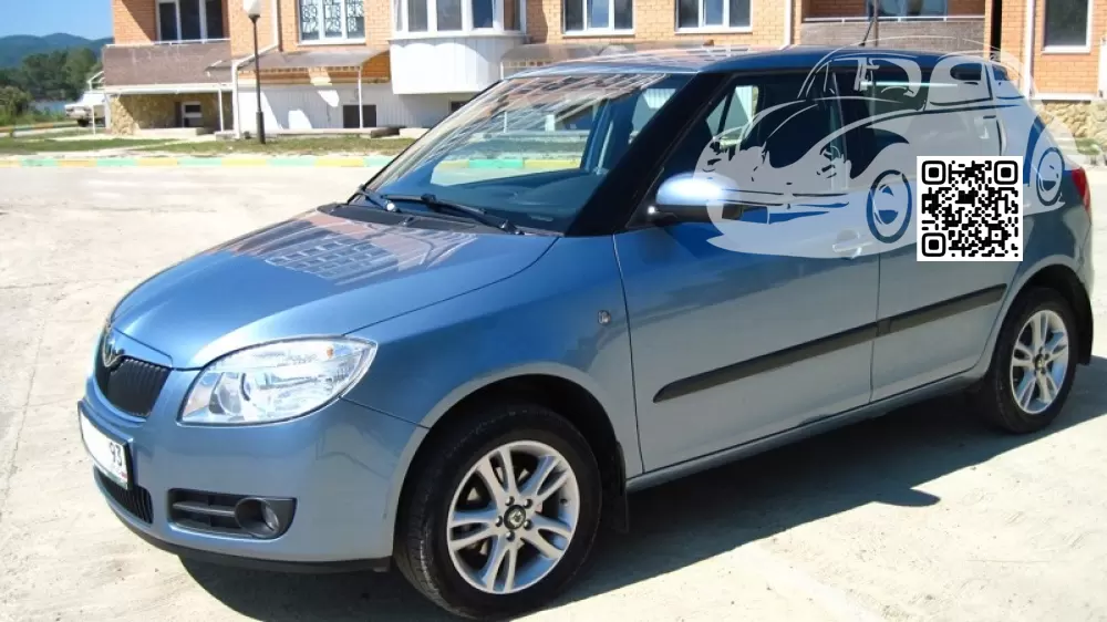 Skoda | FABIA 2 | 9154, 5T, LF5X, 5T5T - SEDAMODRA SATINE, SATINE BLAU, SATIN GREY 0