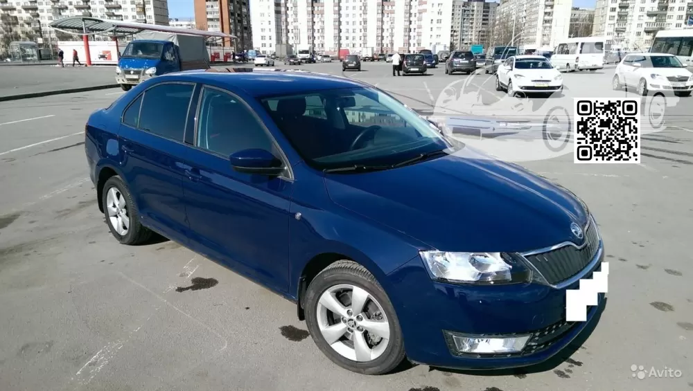 Skoda | RAPID (NH1, NH3, NK3) | 4711, Z5, LF5A, Z5Z5 - PACIFIC BLUE, MODRA PACIFIC, PACIFIC BLAU, BLEU PACIFIC (СОЛИД) 0