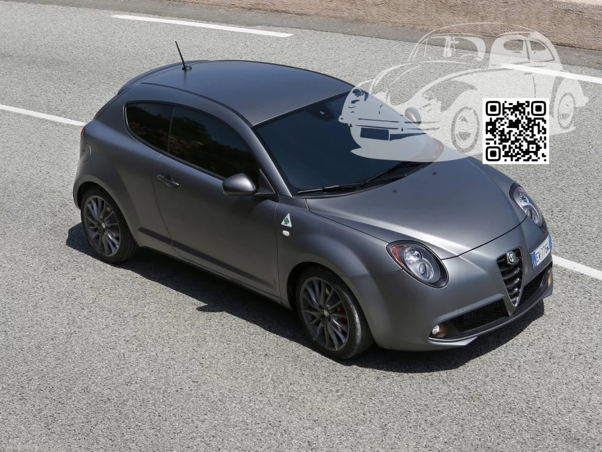 ALFA ROMEO | MITO (955) | 529A - GRIGIO MAGNESIO MAT, MAGNESIO GREY MATTE, TITANIO MAT 1