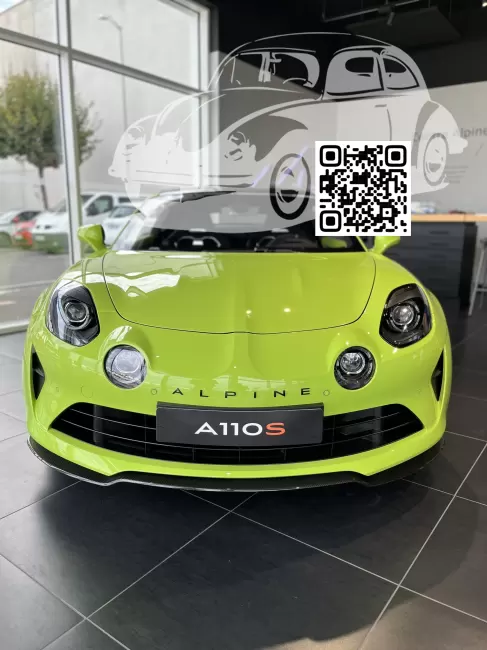 Alpine | A110S | 954 - VERT TILLEUL, VERT TILLEUL HERITAGE (СОЛИД) (A110 S Heritage) 1