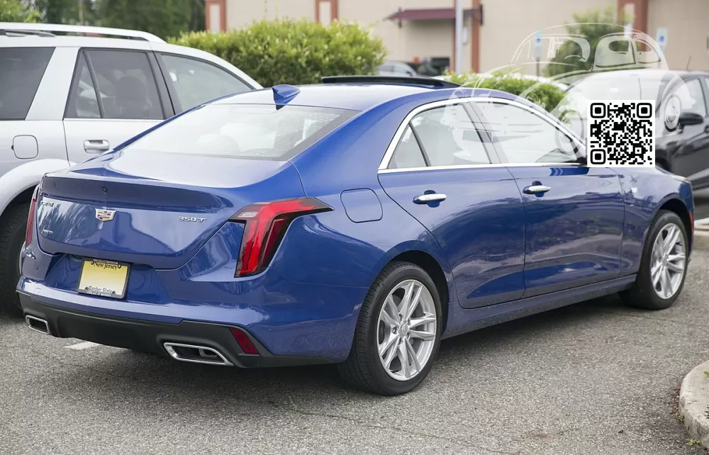 Cadillac | CT4 | GKK, 627D - RIVERSIDE BLUE, WAVE METALLIC 1