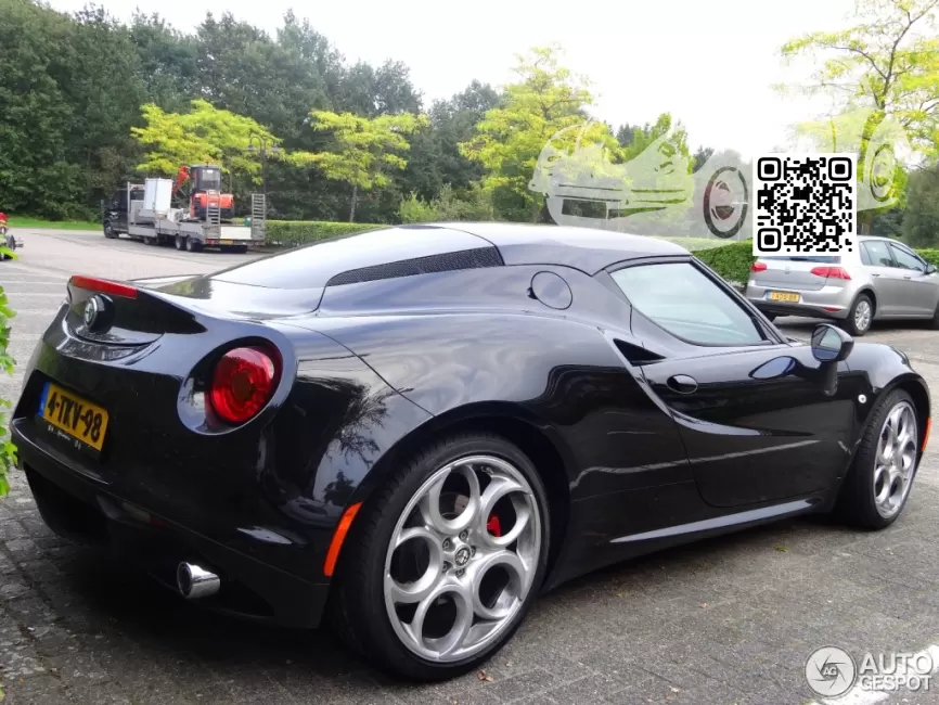 Alfa Romeo | 4C (960) | 601, PX8, 5CB - NERO, NERO ALFA, ALFA BLACK (СОЛИД) 1