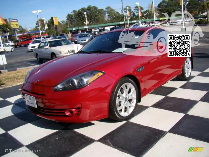 Hyundai | COUPE, TIBURON, TUSCANI (GK, GK F, L2) | 5F, MG - ROSE RED, REDFIRE (2007-2008) 0