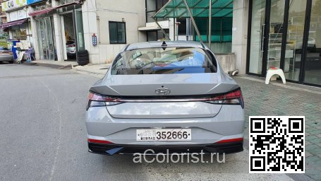 Hyundai | ELANTRA, AVANTE 7 (CN7) | C5G - CYBER GREY (с 2020) 3