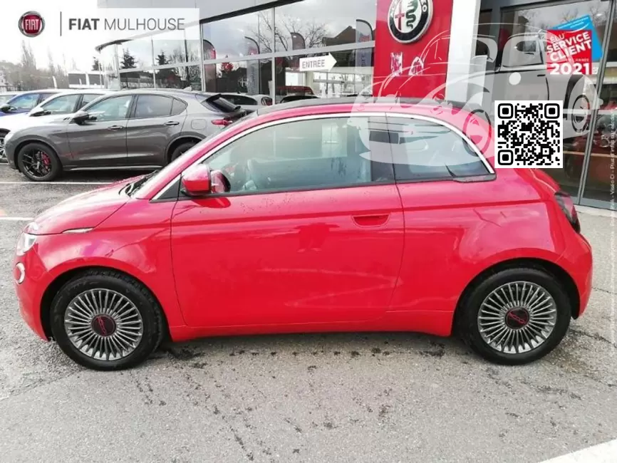 Fiat | 500e | 111, 111A, 111/A - ROSSO PASSIONE, ROUGE PASSIONE PASTEL, RDECA PASSIONE, PASSIONE ROT, ROSSO SFRONTATO (СОЛИД) 1