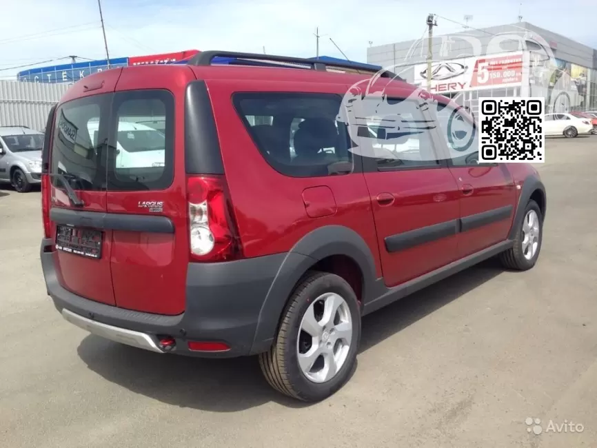 Lada | Largus | 124 - ОГНЕННО-КРАСНЫЙ 1