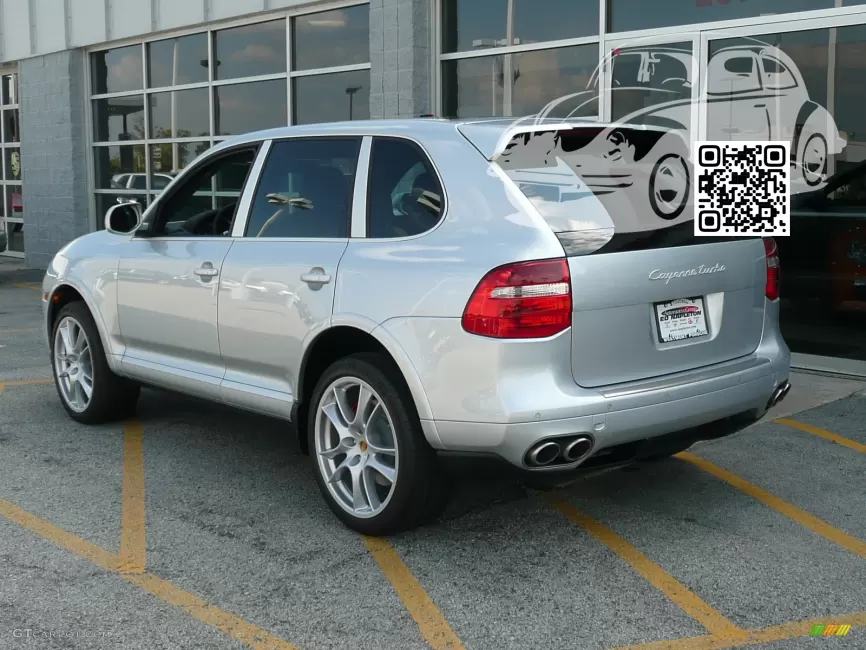 Porsche | CAYENNE (9PA, 955, 957) | 8E, A7W, LA7W, 8E8E - BRILLIANT SILVER, CRYSTAL SILVER, KRISTALLSILBER 1