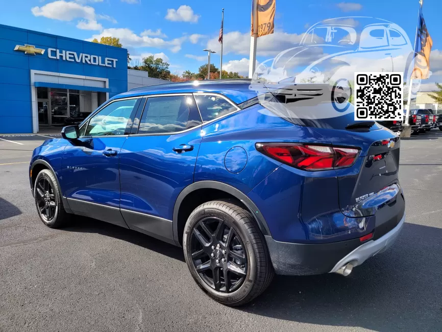 Chevrolet | BLAZER | GHT, 611G - BLUE GLOW METALLIC (с 2021) 1