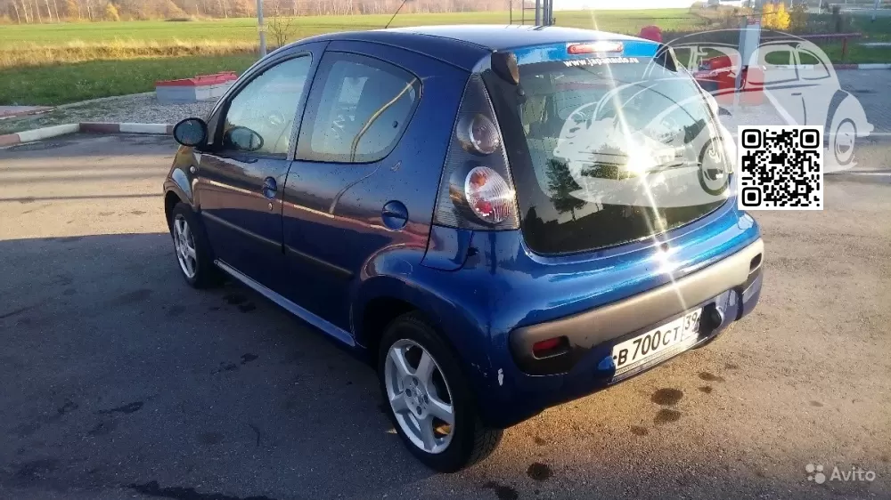 Citroen | C1 (PM, PN) | 4R, KNR, M04R - BLEU DAMAS, BLUE DAMAS (2005-2008) 1