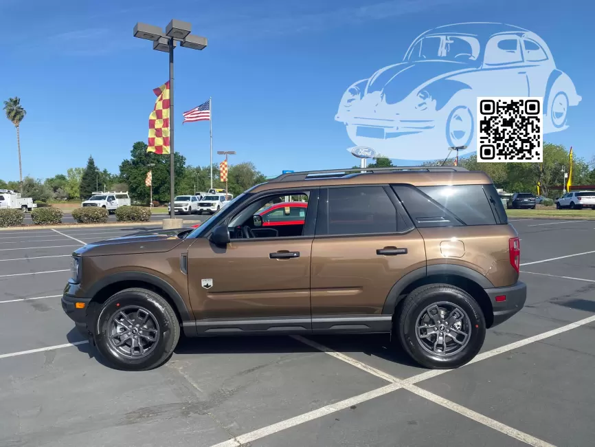 Ford | BRONCO | EF, 7471, 2UREWHA, 2URE - BRONZE SMOKE, BRONZE SMOKE METALLIC (с 2022) 1