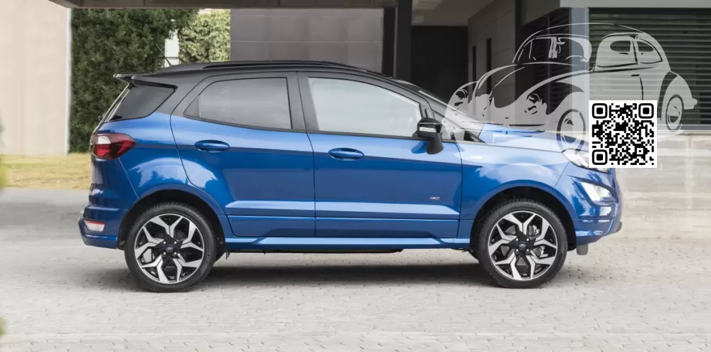Ford | ECOSPORT (BK) | HCSE, HCSEWHA, N6, 7365 - BLUE LIGHTNING, LIGHTNING BLUE, BLEU LIGHTNING (с 2017) 0