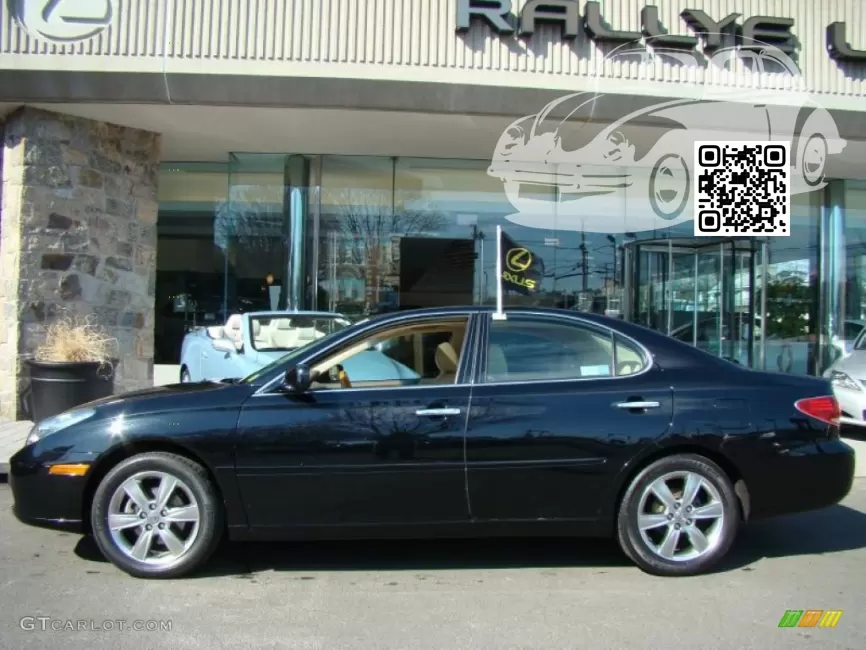 Lexus | ES 4 (XV30) | 211 - BLACK DIAMOND PEARL, BOLD BLACK, MIDNIGHT BLACK (2005-2006) 1