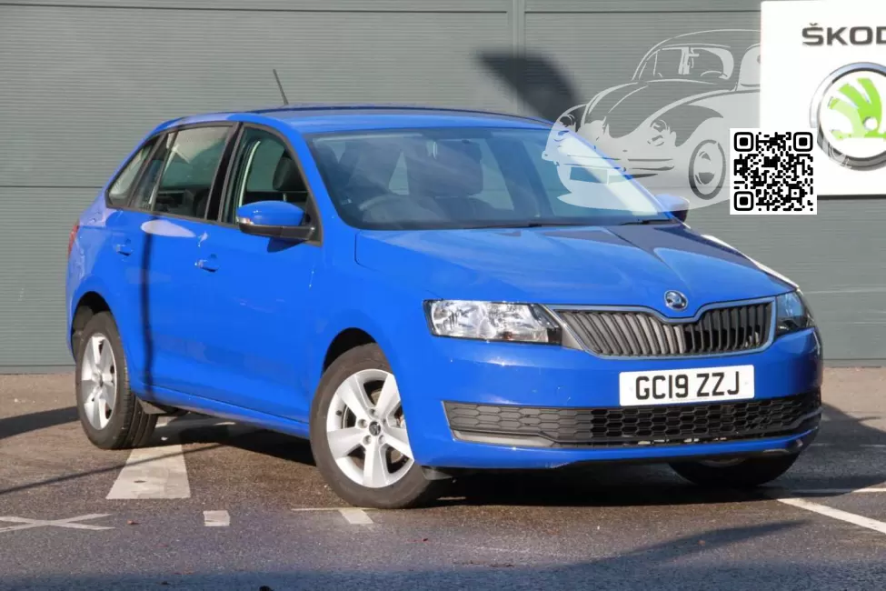 Skoda | RAPID (NH1, NH3, NK3) | LV5F, K4, V5F, K4K4 - ENERGY BLUE, MODRA ENERGY, BLEU ENERGIE, ENERGY BLAU (СОЛИД) (c 2018) 0