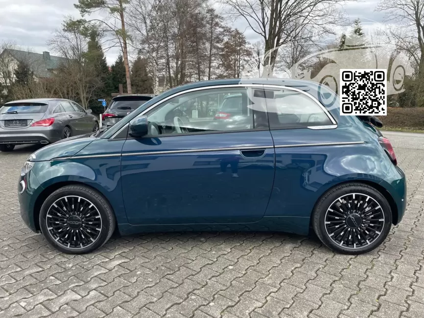 Fiat | 500e | 230, 230B, VR-230/B, 5CE - OCEAN GREEN, PEACOCK, OZEANGRUN, VERT OCEAN, PEACKOK BLUE (500 La Prima) (с 2021) 1