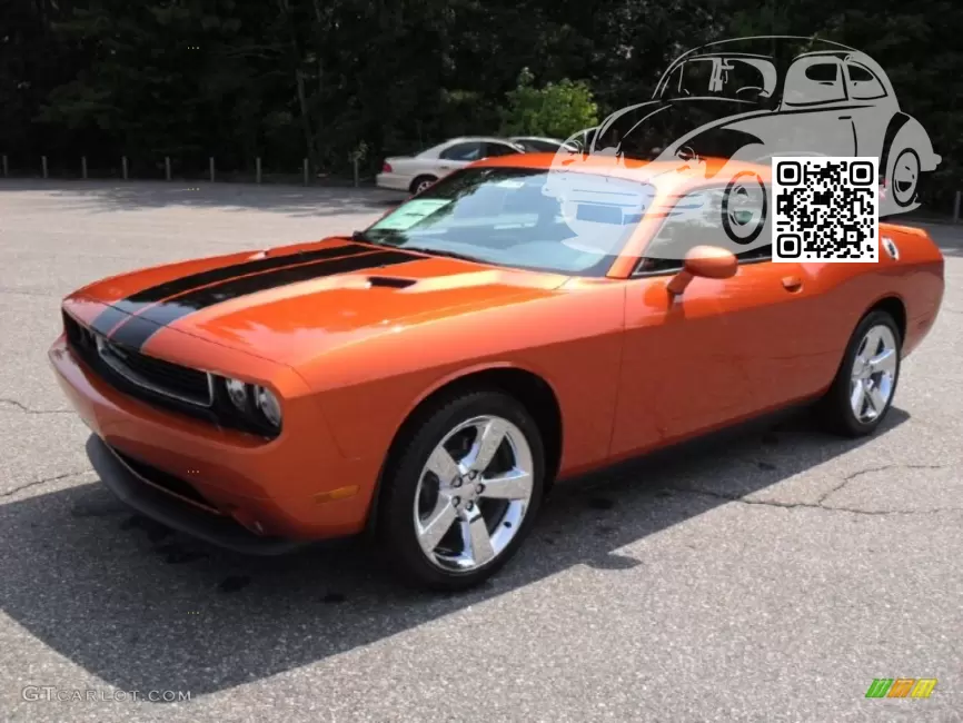 Dodge | CHALLENGER 3 (LC) | VG, HVG, PVG - MANGO TANGO, TOXIC ORANGE PEARL (с 2011) 0