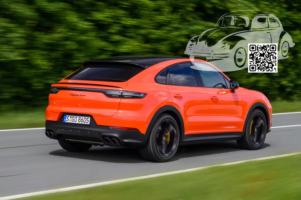 Porsche | CAYENNE COUPE | H2, M2A, LM2A, H2H2 - LAVA ORANGE, LAVAORANGE (СОЛИД) 1
