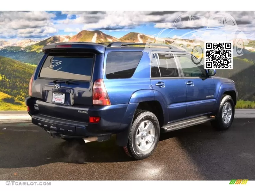Toyota | 4RUNNER 4 (N210) | 8Q0 - BLUE, STRATOSPHERE MICA (2003-2005) 1