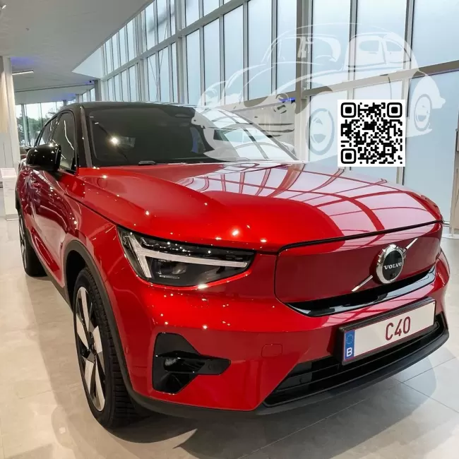 Volvo | C40 | 725 - FUSION RED, ROUGE FUSION 0