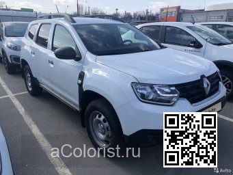 Renault | DUSTER 2 | 369/221 - BLANC GLACIER, GLACIER WHITE, GLACIER VALKOINEN (СОЛИД) 0