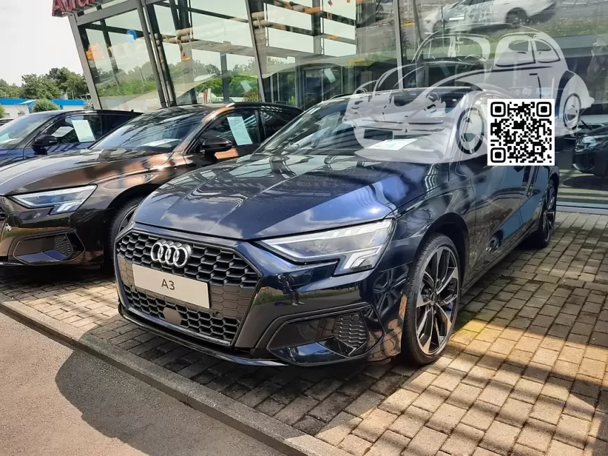 Audi | A3, A3 Sportback IV (8Y) | ALD 092 Q83, LQ83 - PALACE BLUE, PALAIS BLUE, PALAISBLAU, PALASBLAU, BLU PALAIS EFFETTO PERLA 1